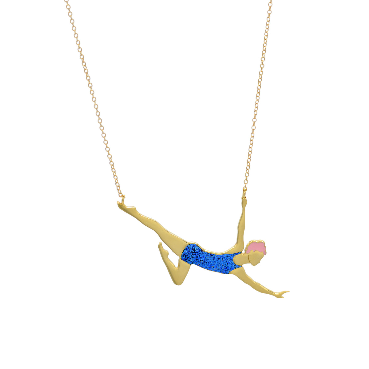 Aerialist necklace – Whimsy Jewelry