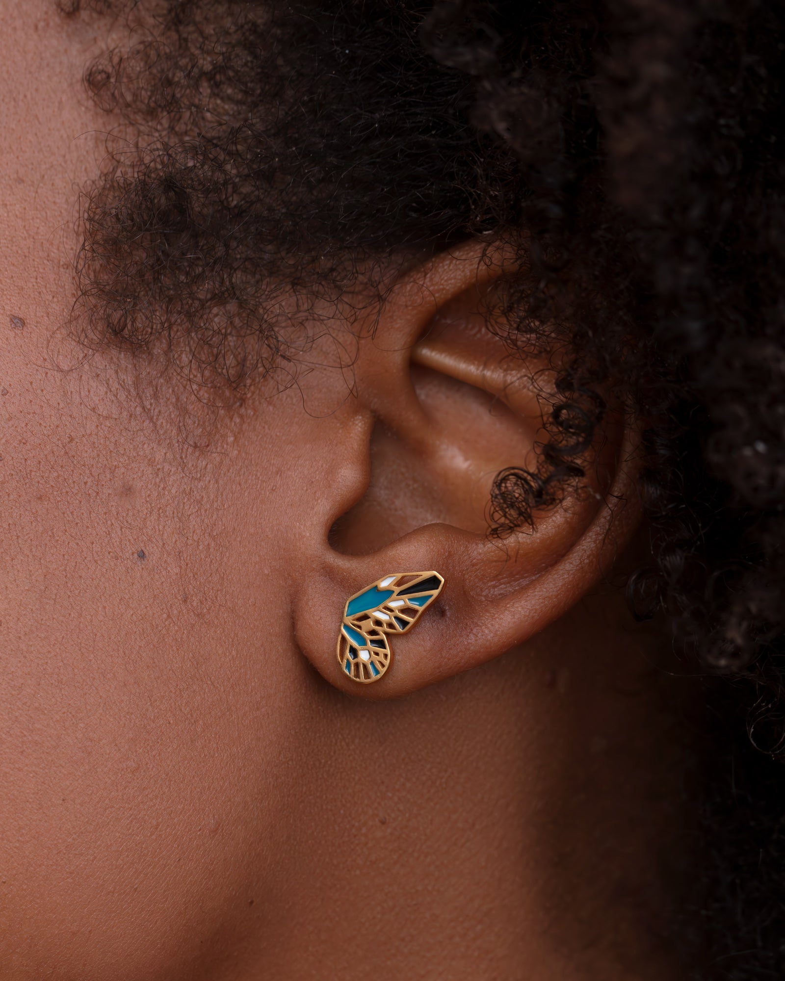 butterfly stud earring all-groups