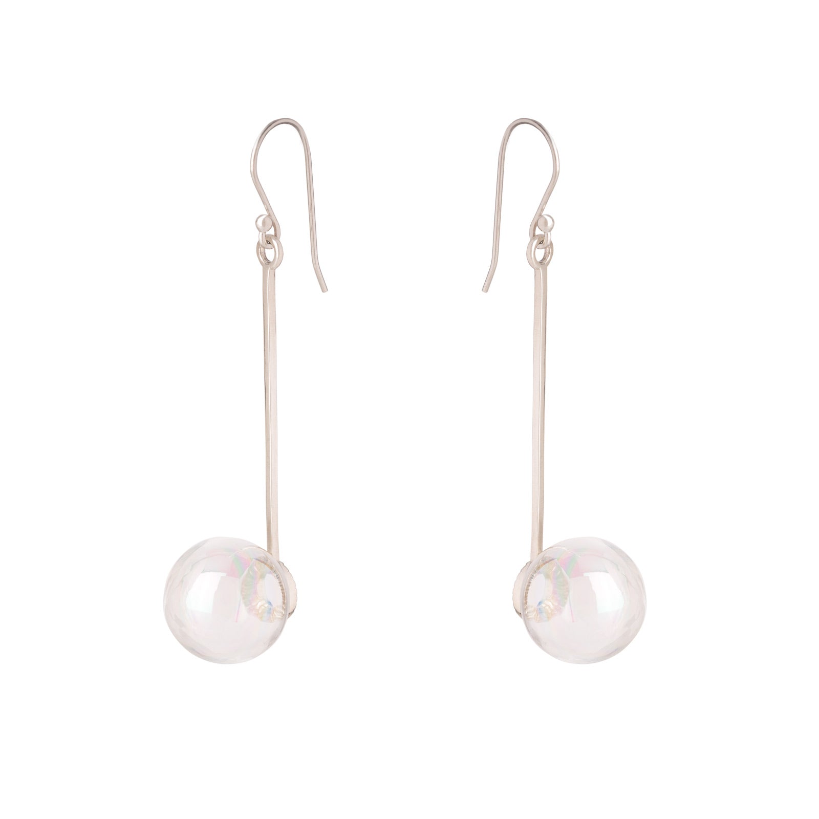 Bubble Wand Earrings silver – Whimsy Jewelry