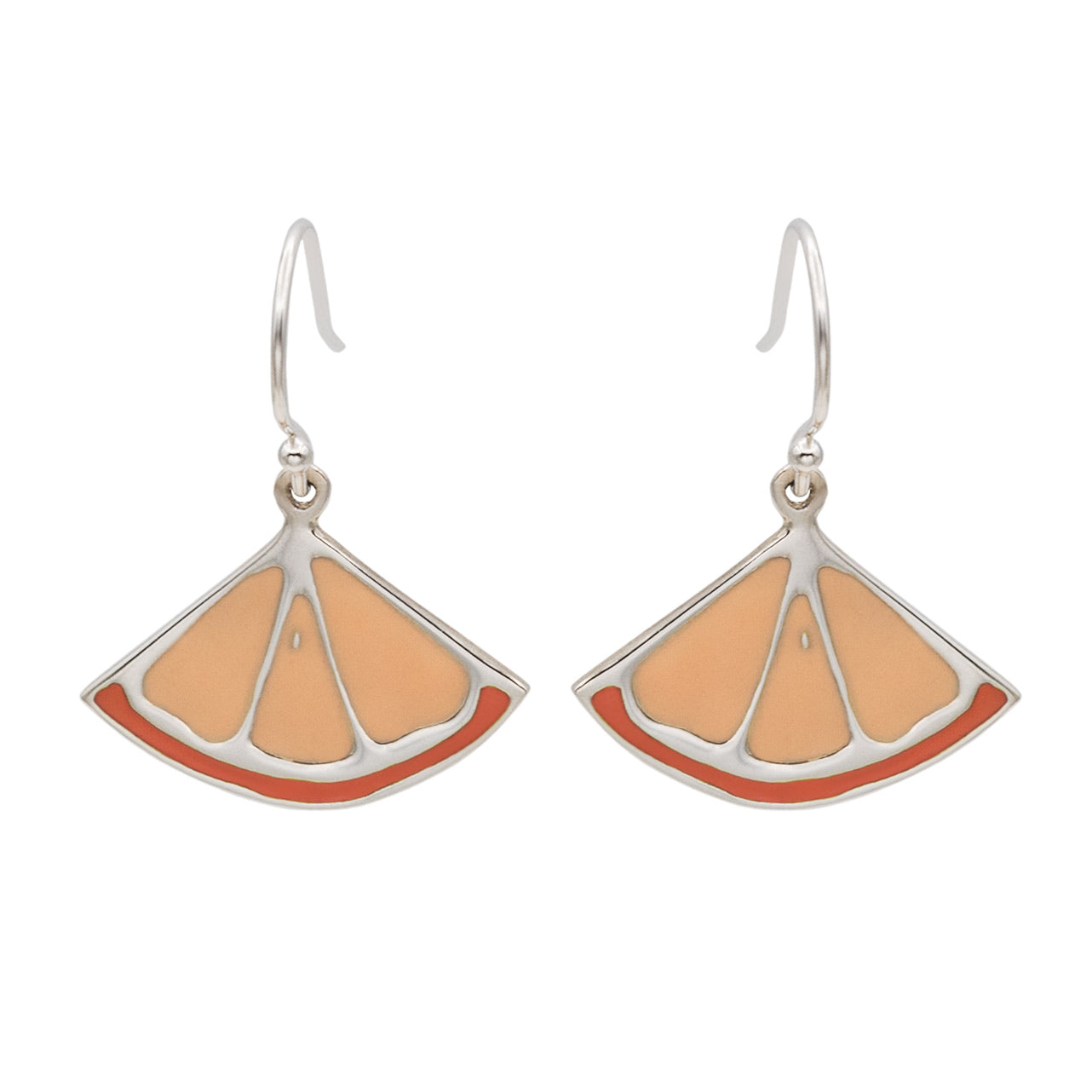 clementine dangling earrings in sterling silver 925