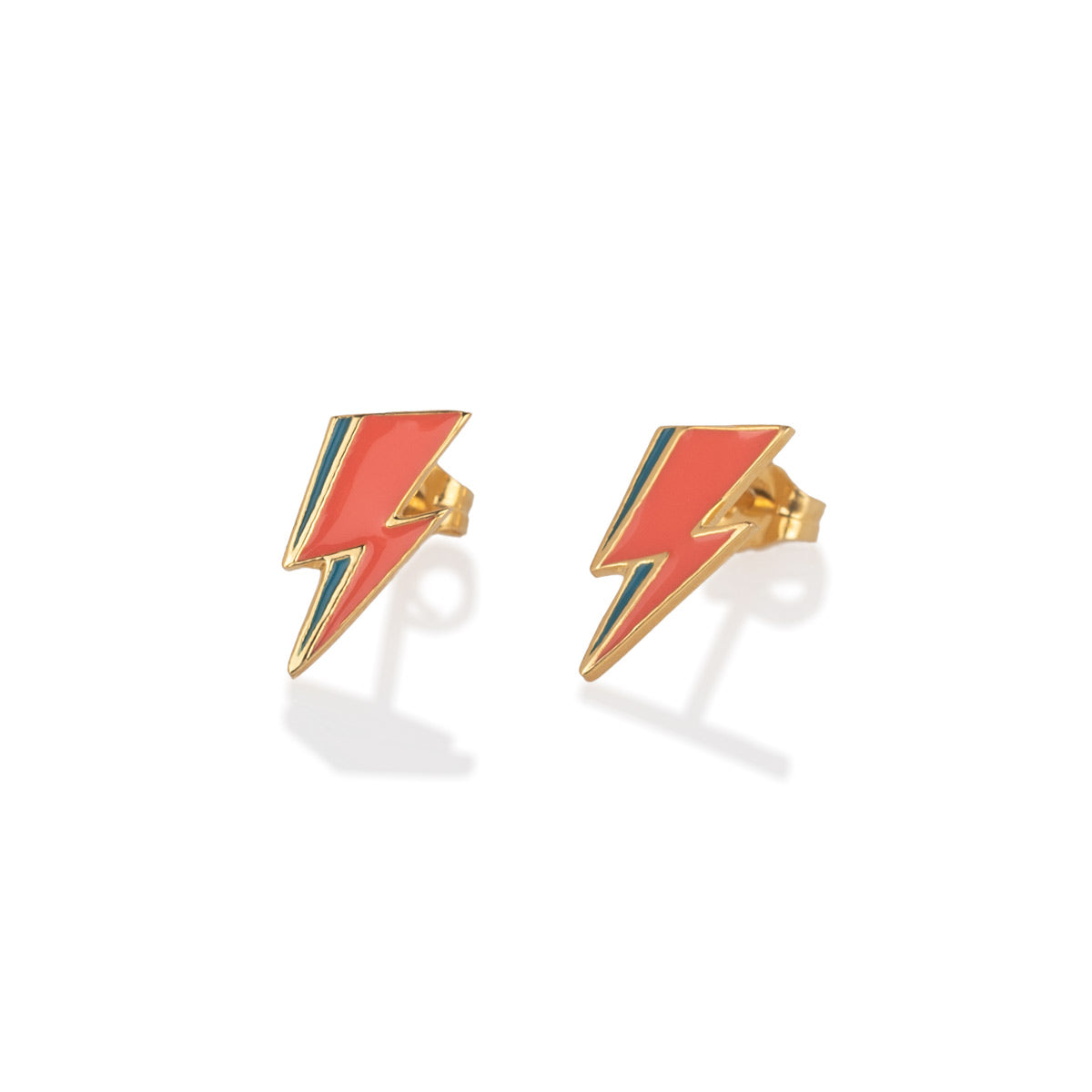 gold bowie studs