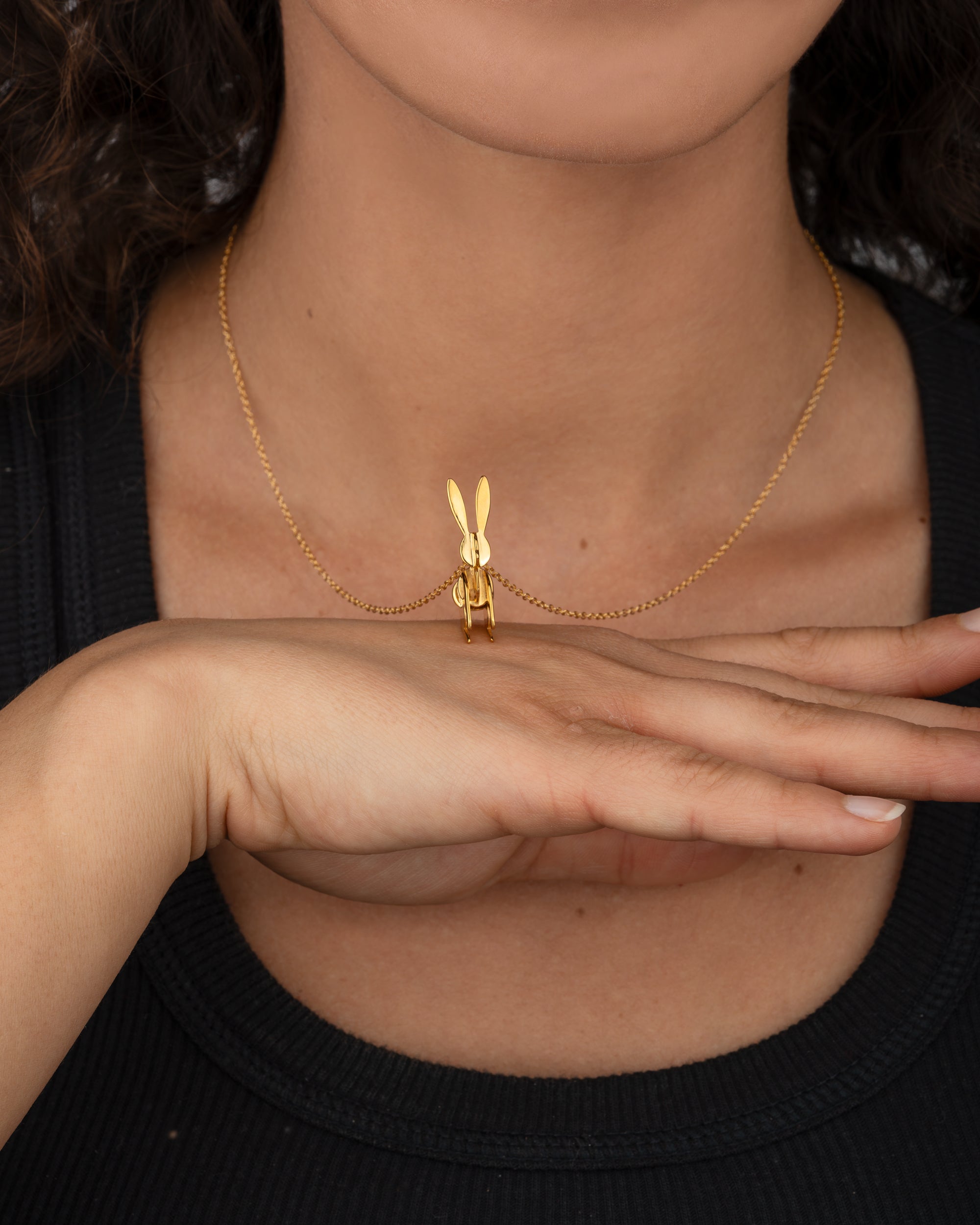 Bunny necklace – Whimsy Jewelry